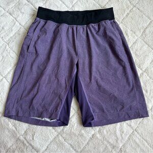 Lululemon | Purple Men’s T.H.E. Short 9" | Size Small